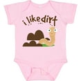 thumbnail image 3 of Inktastic I Like Dirt Earthworm Boys or Girls Baby Bodysuit, 3 of 5