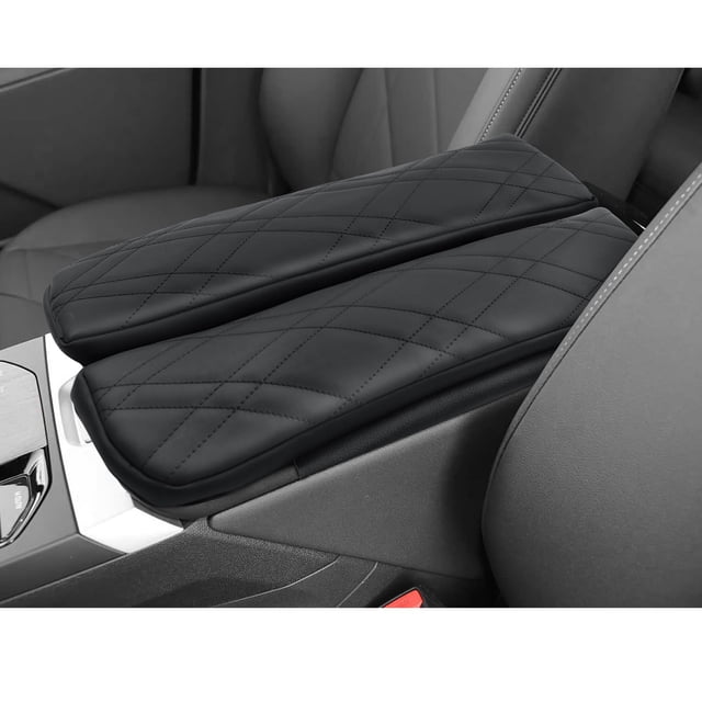 Funda de consola CDEFG para reposabrazos de piel para BMW iX 2025
