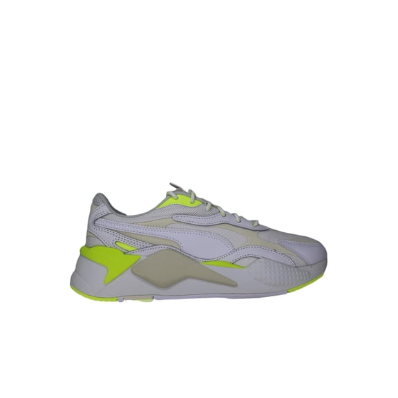 Puma RS-X3 Fluo White-White-Fiz Yellow 374449-01 Men's Size 6