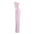 thumbnail image 6 of LLYwey Scrub Pants For Women Womens Fashion Summer Solid Bandaget Elastic Waist Pocket Casual Sleeveless Jumpsuit Female Cargo Pants Long Pant Style H1201 Pinks XXL, 6 of 8