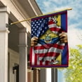 thumbnail image 2 of Flags Proud Ecuadorian American Flag Ripped flag Ecuador strong Garden Flag, Double-Sided Decorative Outdoor Flag, Patriotic Polyester Yard Flag 12 x 18 in, 2 of 5
