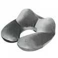 thumbnail image 1 of U-Shape Travel Pillow for Airplane Inflatable Neck Pillow Travel Accessories Comfortable Pillows for Sleep Home Textile, 1 of 8