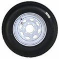thumbnail image 2 of Trailer Tire On Rim ST225/75D15 225/75 15 in. LRD 6 Bolt Hole White Spoke Wheel, 2 of 8
