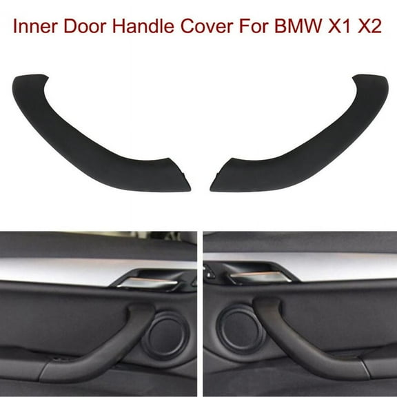 51417417513 Car Left Right Interior Door Pull Handle Armrest Cover Trim For- X1 X2 F48 F49 F39 2016-2020