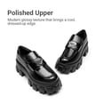 thumbnail image 4 of Mocasines Plataforma Gruesa para Mujer DREAM PAIRS en Negro, 4 of 9