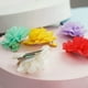 thumbnail image 4 of 20 pinzas para el pelo con flores de gasa para niñas, accesorios para el cabello para bebés y niños pequeños., 4 of 5