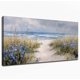 thumbnail image 1 of Pintura paisajística artesanal con texturas y luz dorada del sol, ideal para decorar salas de estar, dormitorios, baños y oficinas domésticas con un ambiente natural sereno., 1 of 6