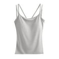 thumbnail image 5 of Women's Solid Color Sleeveless Thermal Shapewear with Ventilation for Sports and Layering, 5 of 6