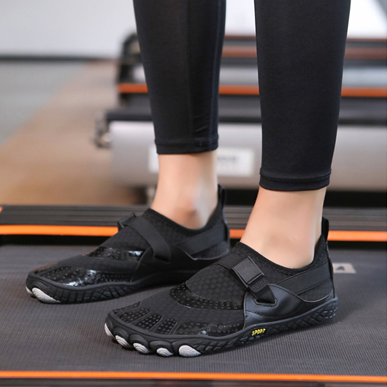 krdevn Barefoot Shoes Women/Men - Couple Sports Shoes Outdoor Wading Non Beach Shoes Diving Shoes Swimming Riding Fitness Five Fingers Shoes,River Trekking Shoes, Fishing Wader Boots