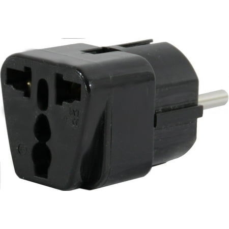 US to PARIS/FRANCE Travel Adapter Plug Dual Universal EUROPE Type E (C/F) Pack
