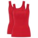 thumbnail image 1 of Chantelle Camiseta de mujer Paquete de 2 - camiseta interior, suave, sin costuras, una talla 34-44 Rojo Talla única, 1 of 1