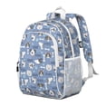 thumbnail image 2 of Dog with Woof and Bark Backpack for School,Cute School Bag,Schoolbag with Adjustable Shoulder Straps & Padded Back,15"x11.42"x5.5", 2 of 6