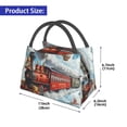 thumbnail image 2 of Lukts Sac à Lunch Motif Montgolfière Rouge pour Hommes Femmes Boîte à Lunch Isolée Mini Sac à Lunch Portable, Sac à Collation Réutilisable, 2 of 6