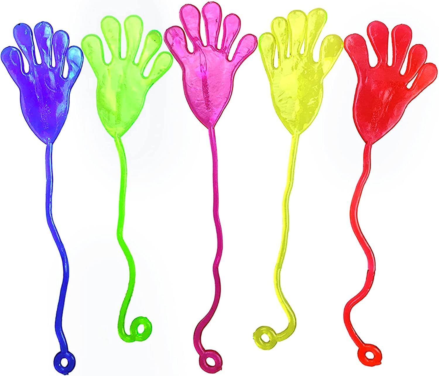 kroon Onaangenaam sponsor 48 PCS 2 inches Stretchy Sticky Hands Toys Large Novelty Sticky Hands for  Children Party Favors, Birthdays - Walmart.com