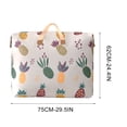 thumbnail image 4 of Largecapacity Storage Bag With Handle Largecapacity Storage Bag Foldable Storage Bucket For Quilt Blanket Deals Of The Day Clearance, 4 of 8