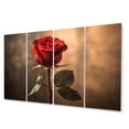 thumbnail image 2 of Designart "Vintage Rose Reverie Timeless Beauty" Floral Wall Art Prints Set, 2 of 5