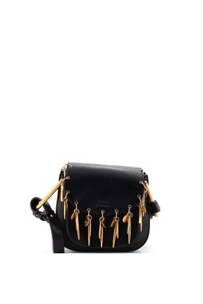 Pre-Owned Charm Hudson Bag Leather Mini By Rebag