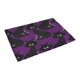 thumbnail image 3 of MKHERT Black Cats Doormat Rug Home Decor Floor Mat Bath Mat 23.6x15.7 inch, 3 of 3