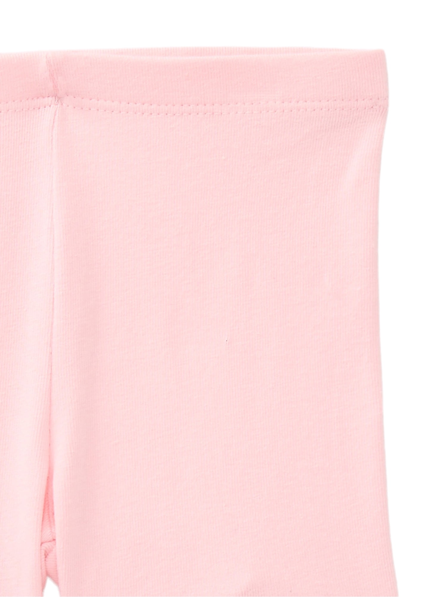 Wonder Nation Baby Girls Bike Shorts, 3-Pack, Sizes 0-24 Months