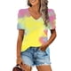 thumbnail image 2 of Blusas de Manga Corta para las Mujeres, Blusa de Camiseta Suelta Casual Hecha de Tela Cómoda para Todo el Uso Diario de Temporada, Blusas para las Mujeres Casual, 2 of 5