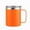 orange, variant on Thermos cup Outdoor portable 304 stainless steel coffee mug mug with handle