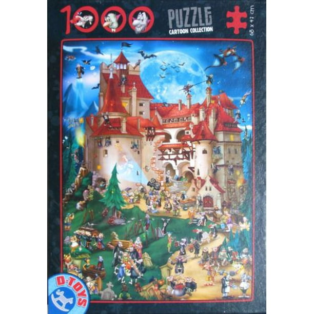 D Toys TRANSYLVANIA 1000 pc Jigsaw Puzzle Cartoon Collection
