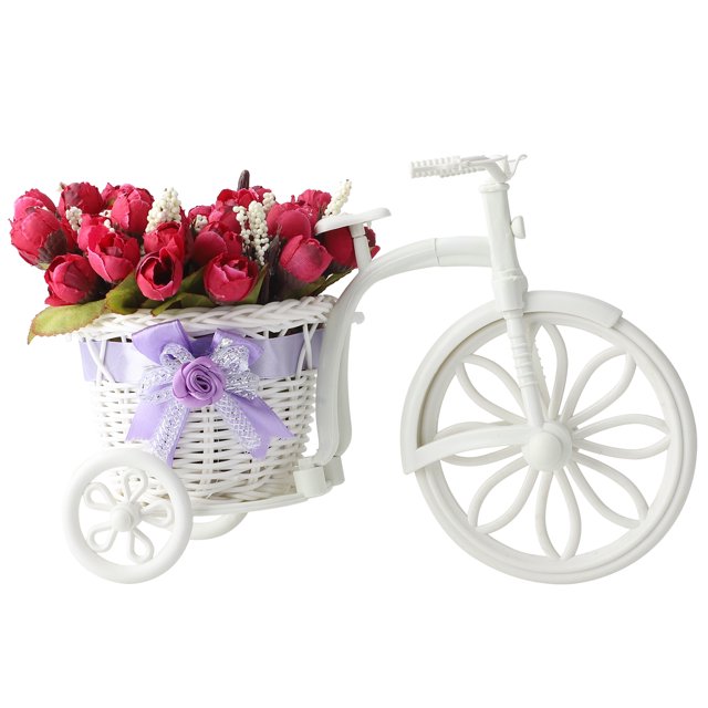 Almacén Virtual Set de flotadores simulados accesorios para el hogar arte floral plástico flores decorativas flores artificiales flores de seda para salón rueda aleatoria ANGGREK Otros