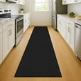 thumbnail image 3 of Glattice Carpet Runner 2x8 Ft Washable Runners for Hallways Cotton Rubber Backed Kitchen Runner Braided Indoor Floor Carpet Runners for Entryway/Hallway/Kitchen/Bedroom, Black/Gray, 3 of 8