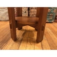 thumbnail image 3 of Mission Style Oak Round End Table - Michael's Cherry, 3 of 3