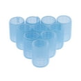 thumbnail image 2 of QSTDGVPW 28mm Pink + 40mm Blue Self Grip Hair Rollers Hairdressing Set for Women Kids, 2 of 8
