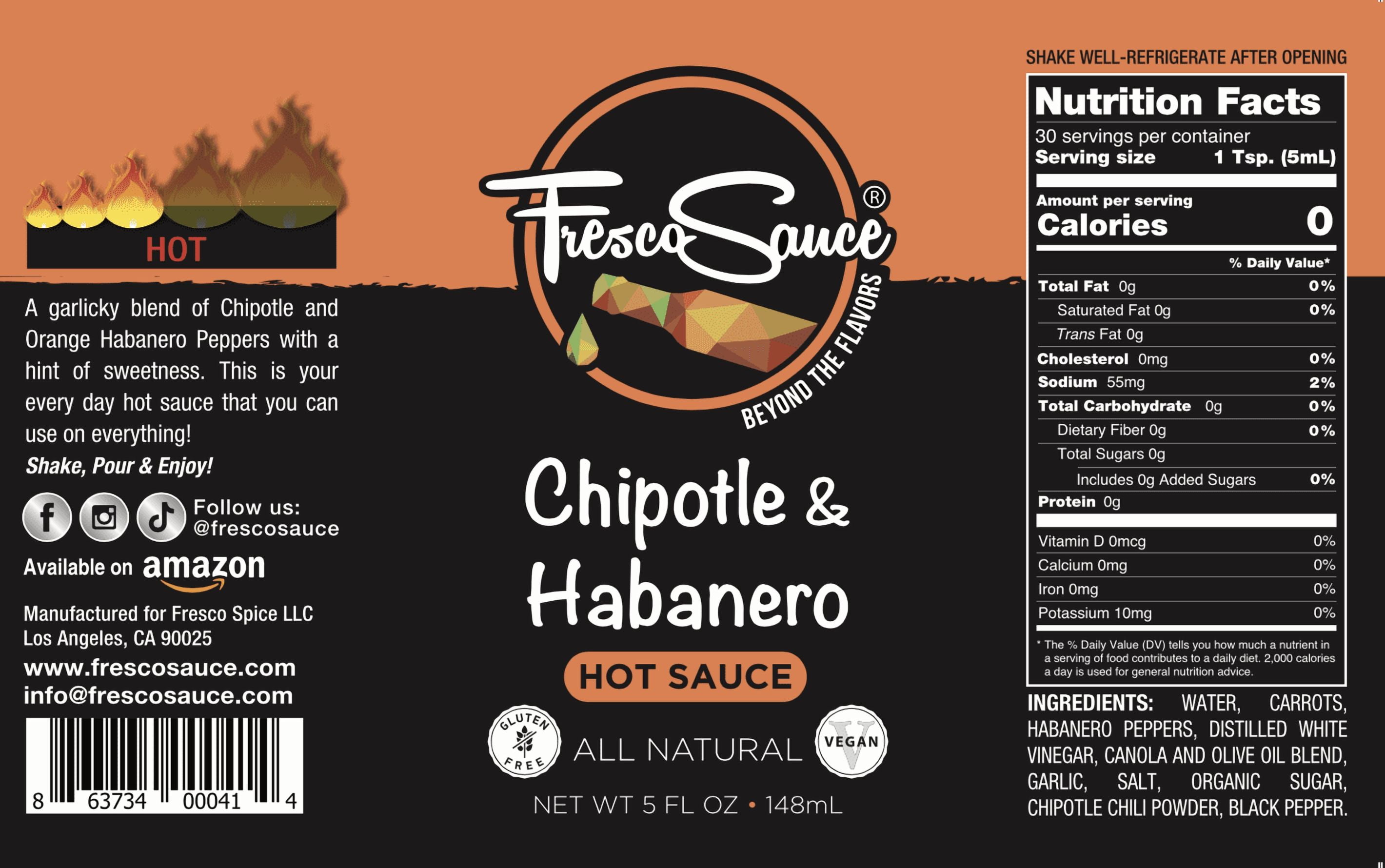 Fresco Sauce - Ghost Habanero Duet - Hot Sauce Pack
