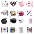 thumbnail image 2 of 20,000 RPM Professional Electric Nail Drill Set – Nail Art Polisher & Gel-Polish Remover Kit with 6 Bits, Portable Grinder for Home & Salon Manicure/Pedicure, 2 of 4