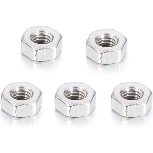 Écrous Hexagonaux en Acier Inoxydable 304 A2 DIN934 de Qualité Marine