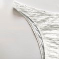 thumbnail image 6 of Erwazi Women's Solid Halter Drawstring 3 Piece Swimsuit Set Cover Up String Tie Side Bathing Suits, 6 of 7