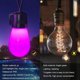thumbnail image 4 of Luz nocturna RGB Yashi con Bluetooth para exteriores 48 pies IP65 Resistente al agua S14 decoración para jardín, 4 of 5