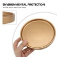 thumbnail image 3 of Shisuyan 3pcs Plant Pot Saucer Ceramic Round Flower Drip Trays Succulent Pot Ceramic Trays, 3 of 9