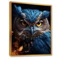 thumbnail image 2 of Designart "Watchful Whimsy I" Animals Owl Floater Framed Wall Art Prints, 2 of 5