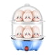 thumbnail image 1 of Estufa eléctrica Irfora Hervidor de huevos de doble capa Capacidad para 14 huevos Hervidor de huevos duros Hervidor de huevos eléctrico antiseco con taza medidora de 40 ml Verduras al vapor, 1 of 7