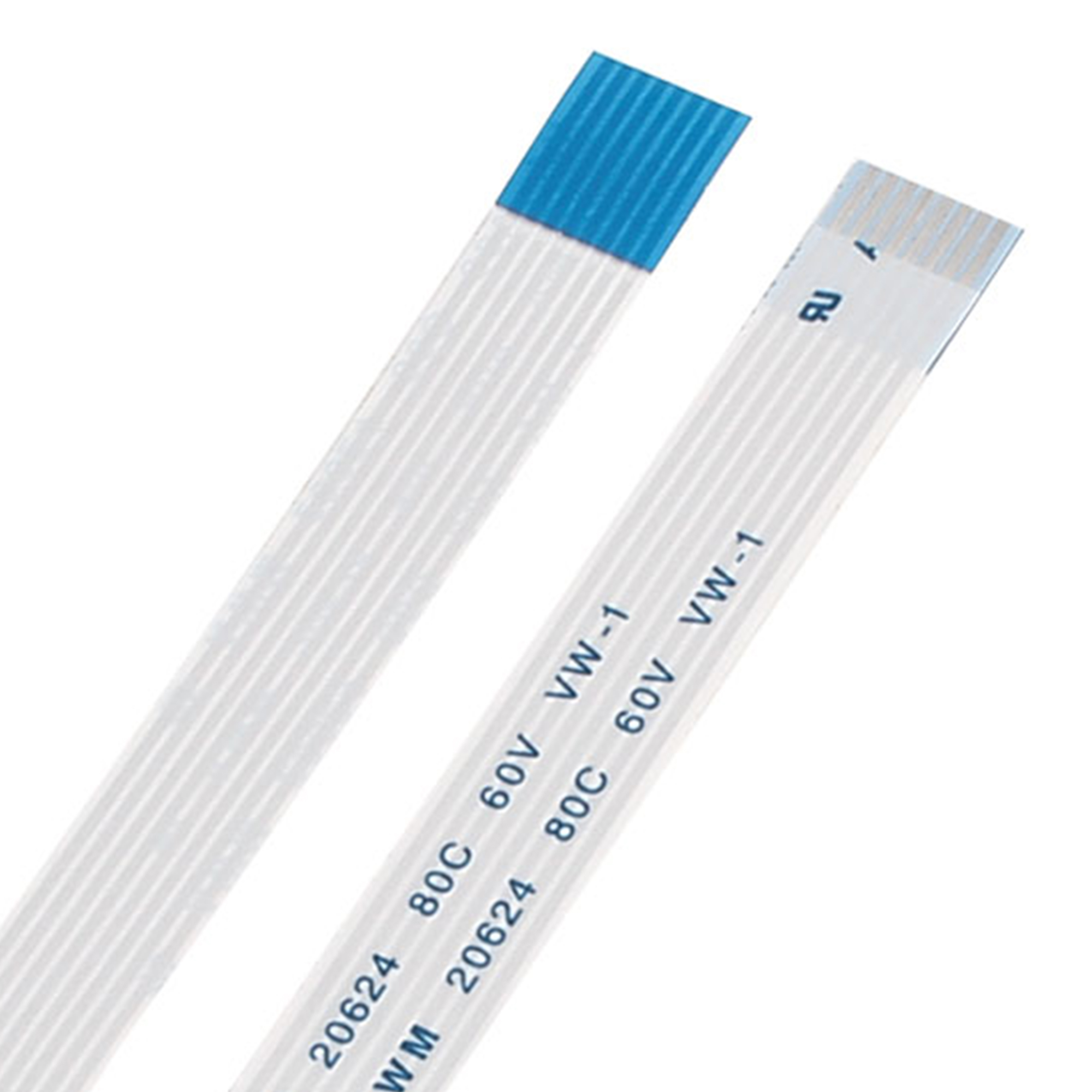 Unique Bargains 2 Pcs Flexible Ribbon Flat Cable 8 Pins 100mm FPC FFC Cable