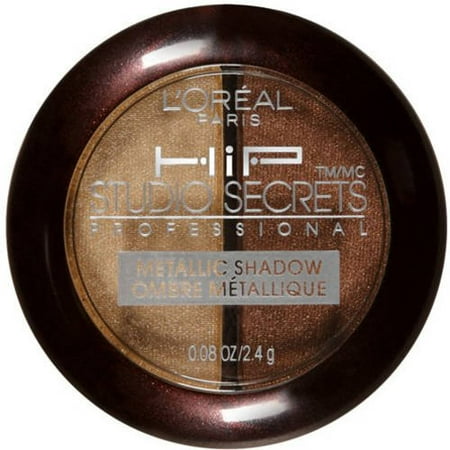 L'Oreal Paris Studio Secrets Professional Energizes Shadow Duo, 810 Metallic
