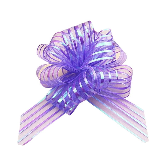 Lazo para envolver regalos Toystoory Floral Multicolor Púrpura oscuro