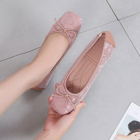 

Net-red women s shoes bowknot small fragrant wind single shoes color matching women s 2021 spring square head retro flat bottom shallow mouth fashion shoes
