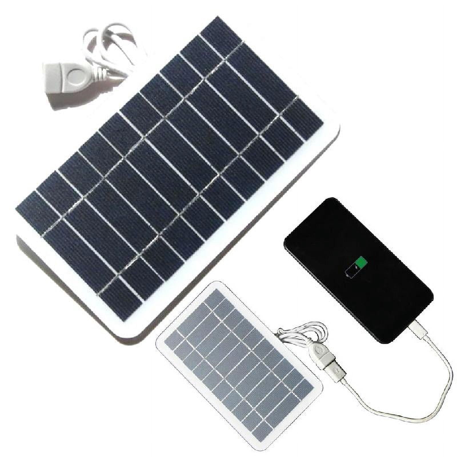 OOKWE Outdoor 2W 5V Portable Solar Charger Panel Climbing Fast Charger Polysilicon Tablet Solar Generator Solar Battery