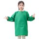 thumbnail image 1 of Delantal de manga larga para niños pequeños, impermeable, para pintar, para artistas, color verde, 1 of 5