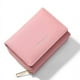 thumbnail image 1 of Monedero corto con cremallera para mujer, sencillo, multifuncional, con tres pliegues, tarjetero, 1 of 5