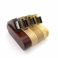 thumbnail image 4 of Memoria USB de madera de caoba, regalo de madera de arce, logotipo de letras comerciales, memoria USB creativa conmemorativa de 64 g, 4 of 6