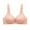 Orange, variant on Bigersell Padded Bras V-Neck Wire-Free Bra Support Women No Wire Bras Nursing Bra Style R-104 Basic Bra Strap Nylon No Underwire Bra Feature Everyday Bras Underwear Beige XXL
