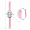 thumbnail image 3 of 5WUSB Fan Comfortable Wrist Strap Mini Portable Watch-Shaped Fan for Indoor Or Outdoor Travel Three-Level Setting, 3 of 8