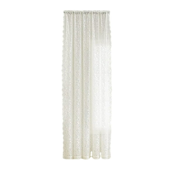 Curtains for Living Roomsheer Curtains Long Transparent Voile Sheer White Curtains Gauze Drapes for Living Room Bedroom Window Sliding Glass Door Embroidered Modern Striped
