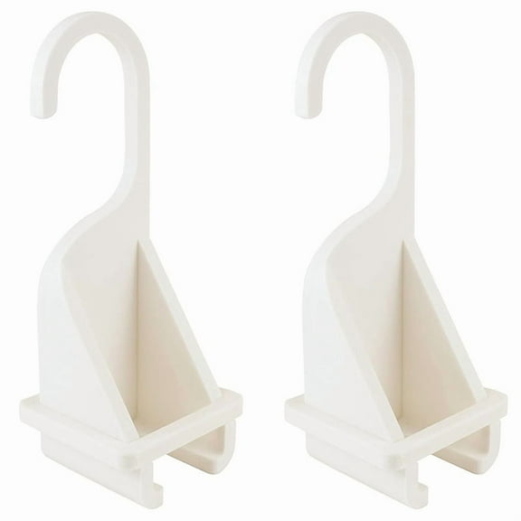 2X CPAP Hose Holder & Shower Hanger Hook for Tube Cleaning and Drying CPAP Accessories,2 x CPAP Hose Holder,White